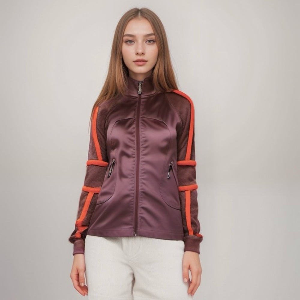 Rare LULULEMON Zip-Up Multicoloured Jacket